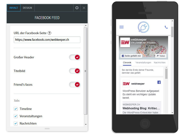 Facebook Feed Widget: Kundeninteraktion steigern