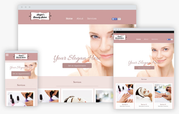 Webseite erstellen - Template 1003739