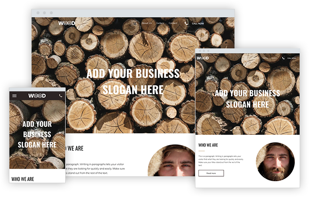 Webseite erstellen - Template 1026311