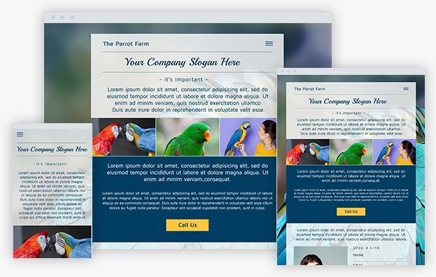 Webseite erstellen - Template 20071
